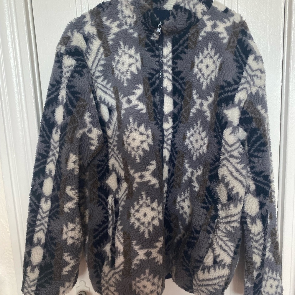 Cozy Fleece Windbreaker Jacket